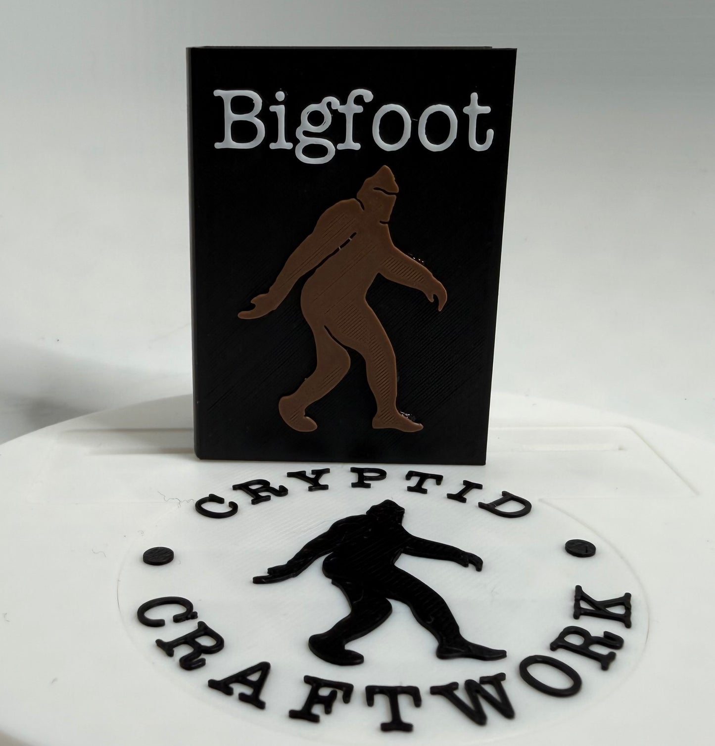 Bigfoot Retro Style Miniature Secret Compartment Book & Figure