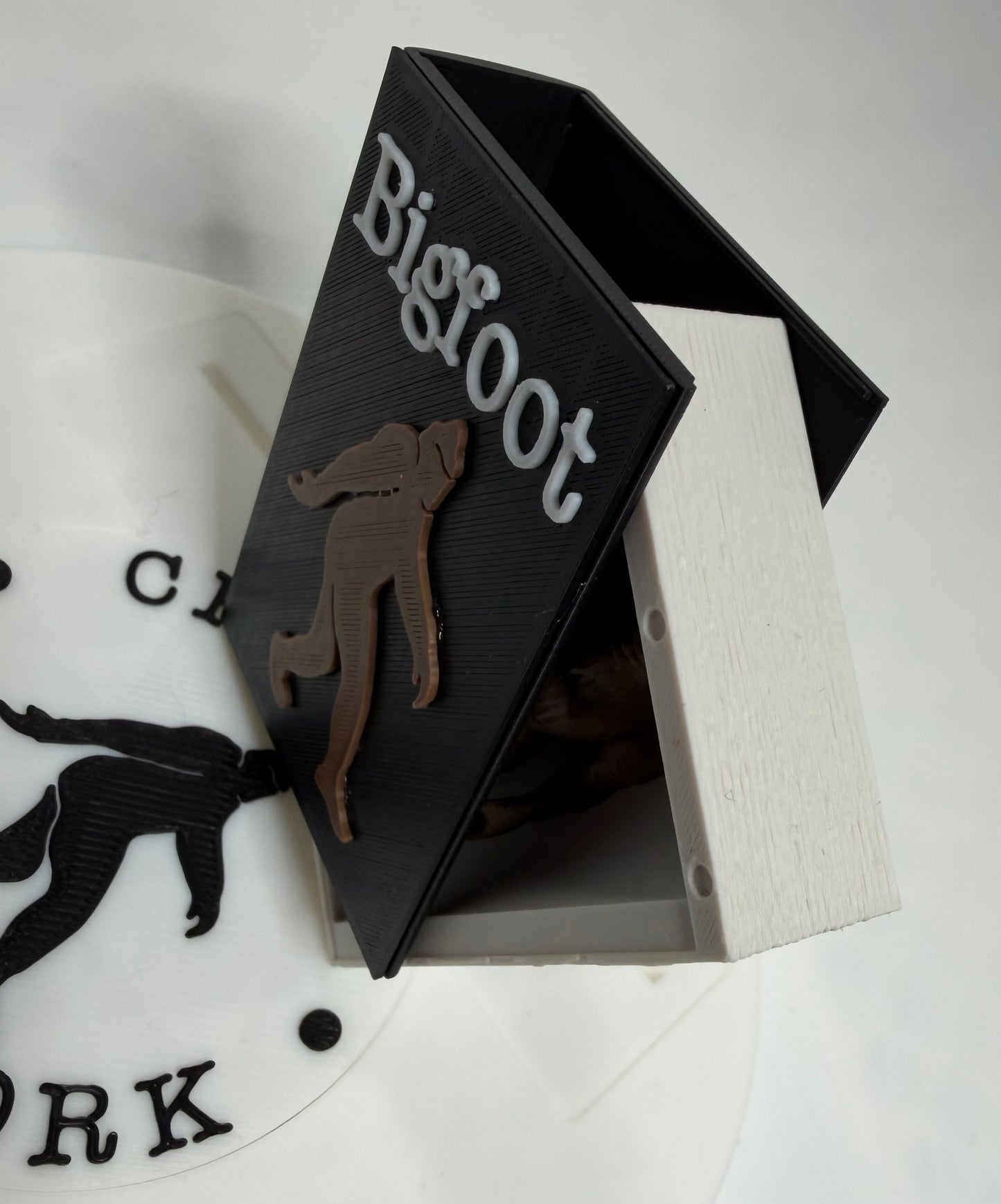 Bigfoot Retro Style Miniature Secret Compartment Book & Figure