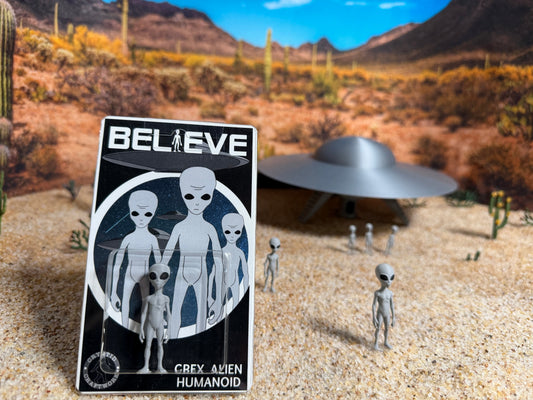 UFO desert landing....