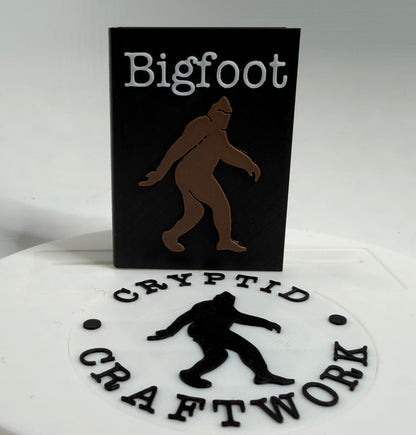Bigfoot Retro Style Miniature Secret Compartment Book & Figure