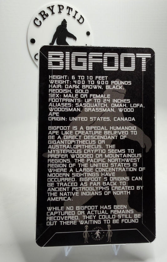 Grey Alien & Bigfoot UFO Abduction Believe Miniature Figures