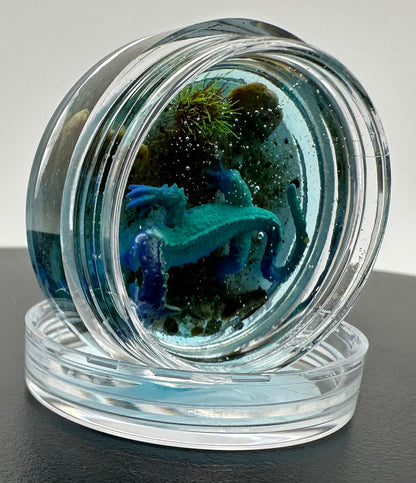 Pocket Cryptids Loch Ness Monster Nessie Miniature Handmade Terrarium