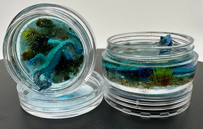 Pocket Cryptids Loch Ness Monster Nessie Miniature Handmade Terrarium
