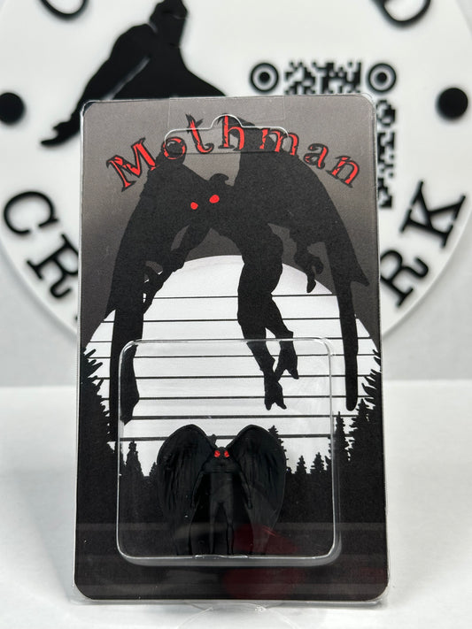 Mothman Custom Carded Retro Design Miniature Figure
