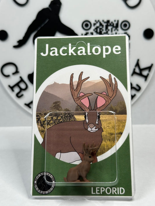 Jackalope Custom Carded Retro Design Miniature Figure