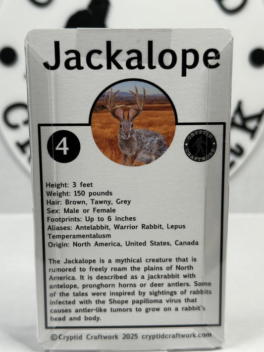 Jackalope Custom Carded Retro Design Miniature Figure