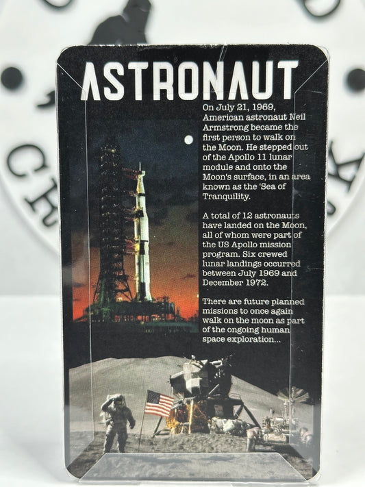 NASA Lunar Landing Apollo 11 Miniature Custom Carded Retro Design Figure