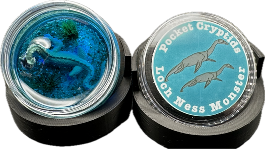 Pocket Cryptids Loch Ness Monster Nessie Miniature Handmade Terrarium