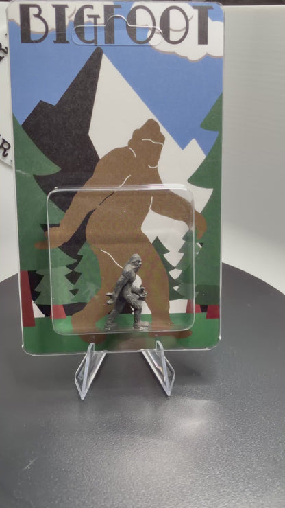 Art Deco Design Bigfoot Miniature Figure