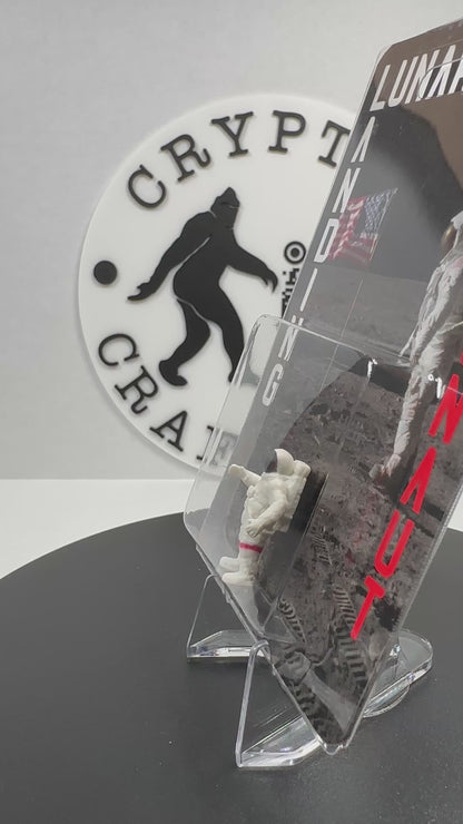 NASA Lunar Landing Apollo 11 Miniature Custom Carded Retro Design Figure